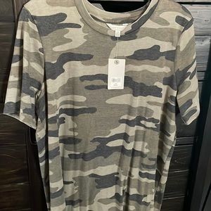 Lucky Brand T-shirt Dress - Camo
